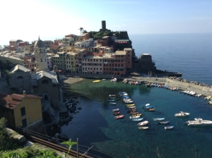 Approcahing Vernazza